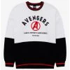 Marvel Avengers Two-Tone Crewneck - BoxLunch Exclusive -Boxlunch Shop unnamed file 122