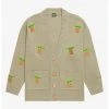Star Wars The Mandalorian The Child Embroidered Women’s Cardigan - BoxLunch Exclusive