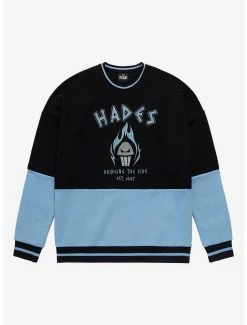 Disney Hercules Hades Panel Crewneck - BoxLunch Exclusive