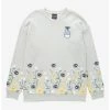 Our Universe My Neighbor Totoro Forest Spirits Embroidered Crewneck - BoxLunch Exclusive