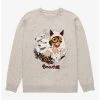 Our Universe Studio Ghibli Princess Mononoke San & Wolves Portrait Crewneck - BoxLunch Exclusive -Boxlunch Shop unnamed file 160