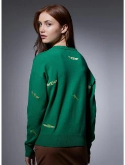 Boxlunch Her Universe Star Wars The Mandalorian Chibi Grogu & Frog Cardigan -Boxlunch Shop unnamed file 165