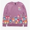 Our Universe Disney Alice In Wonderland I'm Late Flower Crewneck - BoxLunch Exclusive