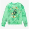 My Hero Academia X Hello Kitty And Friends Tsuyu & Keroppi Women’s Tie-Dye Crewneck - BoxLunch Exclusive