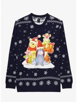 Boxlunch Disney Winnie The Pooh Pooh & Friends Holiday Sweater