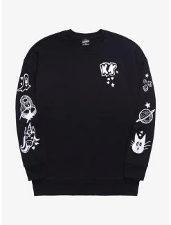 Boxlunch Our Universe Marvel Ms. Marvel Kamala's Doodles Crewneck