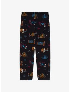 Disney Pixar Coco Land Of The Dead Scenic Lounge Pants - BoxLunch Exclusive -Boxlunch Shop unnamed file 248