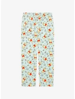Disney Winnie The Pooh Sketch Art Leaves Allover Print Sleep Pant - BoxLunch Exclusive -Boxlunch Shop unnamed file 272