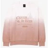 Her Universe Disney Beauty And The Beast Chateau De Beast Women's Dip-Dye Crewneck - BoxLunch Exclusive -Boxlunch Shop unnamed file 28