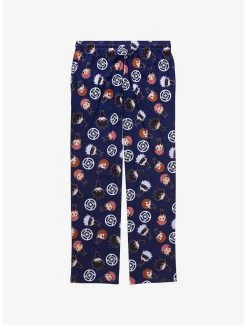Jujutsu Kaisen Chibi Jujutsu Sorcerers Allover Print Sleep Pants - BoxLunch Exclusive -Boxlunch Shop unnamed file 288