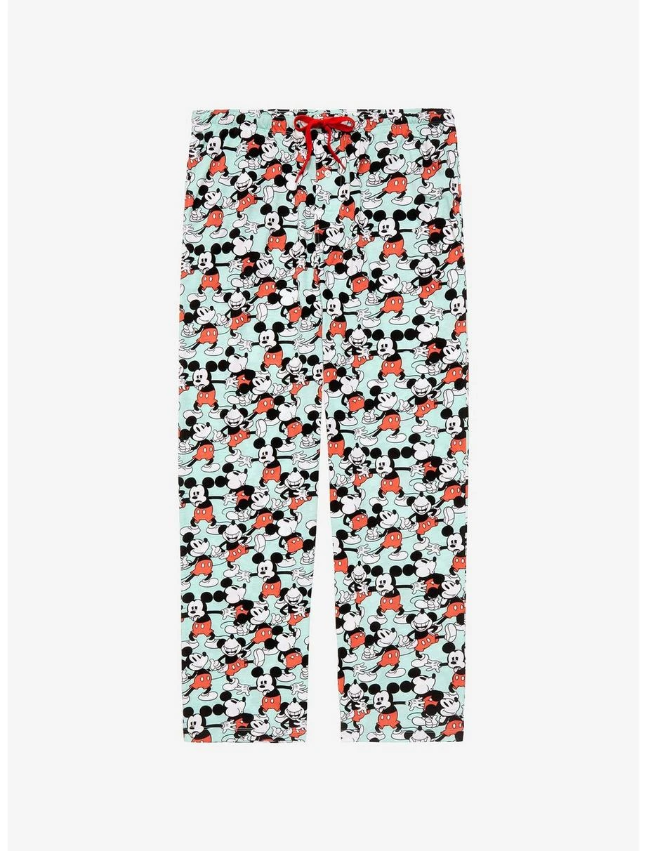Disney Mickey Mouse Moods Allover Print Sleep Pants - BoxLunch Exclusive 3 Disney Mickey Mouse Moods Allover Print Sleep Pants - BoxLunch Exclusive