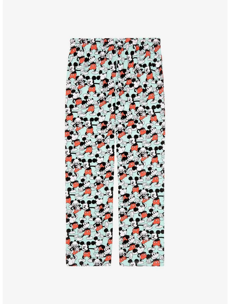 Disney Mickey Mouse Moods Allover Print Sleep Pants - BoxLunch Exclusive 4 Disney Mickey Mouse Moods Allover Print Sleep Pants - BoxLunch Exclusive - Image 2