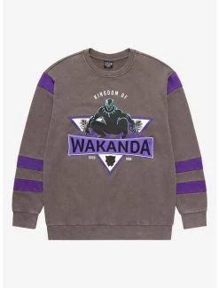 Marvel Black Panther Kingdom Of Wakanda Crewneck - BoxLunch Exclusive