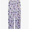 Studio Ghibli Kiki's Delivery Service Jiji & Icons Allover Print Sleep Pants - BoxLunch Exclusive -Boxlunch Shop unnamed file 418