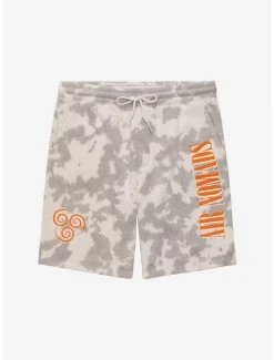 Boxlunch Shop 19 Avatar: The Last Airbender Air Nomads Tie-Dye Shorts - BoxLunch Exclusive
