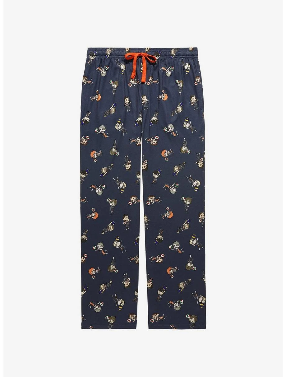 Haikyu!! Chibi Karasuno High Sleep Pants - BoxLunch Exclusive 3 Haikyu!! Chibi Karasuno High Sleep Pants - BoxLunch Exclusive