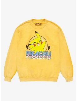 Boxlunch Pokémon Pikachu Retro Women’s Crewneck