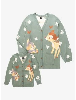 Our Universe Disney Bambi 80th Anniversary Thumper & Bambi Floral Women’s Cardigan - BoxLunch Exclusive -Boxlunch Shop unnamed file 50