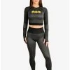 Boxlunch DC Comics Batgirl Athletic Leggings And Long Sleeve Top Set -Boxlunch Shop unnamed file 536