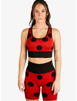Boxlunch Miraculous: Tales Of Ladybug And Cat Noir Athletic Shorts And Sports Bra Set -Boxlunch Shop unnamed file 571