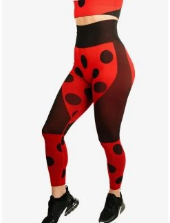 Boxlunch Miraculous: Tales Of Ladybug And Cat Noir Black Athletic Leggings And Long Sleeve Top Set -Boxlunch Shop unnamed file 585