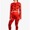 Boxlunch Miraculous: Tales Of Ladybug And Cat Noir Athletic Leggings And Long Sleeve Top Set -Boxlunch Shop unnamed file 587