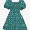Her Universe Disney Aladdin Icons Allover Print Smocked Dress - BoxLunch Exclusive -Boxlunch Shop unnamed file 599