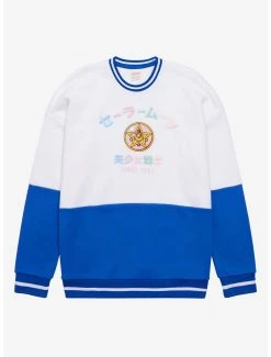Pretty Guardian Sailor Moon Crystal Star Compact Panel Crewneck - BoxLunch Exclusive