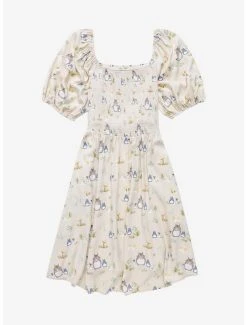 Studio Ghibli My Neighbor Totoro Allover Print Smock Dress - BoxLunch Exclusive
