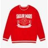 Pretty Guardian Sailor Moon Sailor Mars Varsity Crewneck- BoxLunch Exclusive