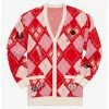 DC Comics Harley Quinn Diamond Cardigan - BoxLunch Exclusive -Boxlunch Shop unnamed file 69
