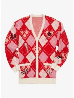 DC Comics Harley Quinn Diamond Cardigan - BoxLunch Exclusive