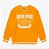 Pretty Guardian Sailor Moon Sailor Venus Varsity Crewneck - BoxLunch Exclusive